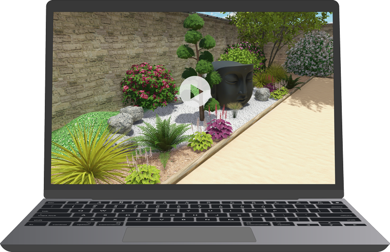 Vidéos immersives jardin